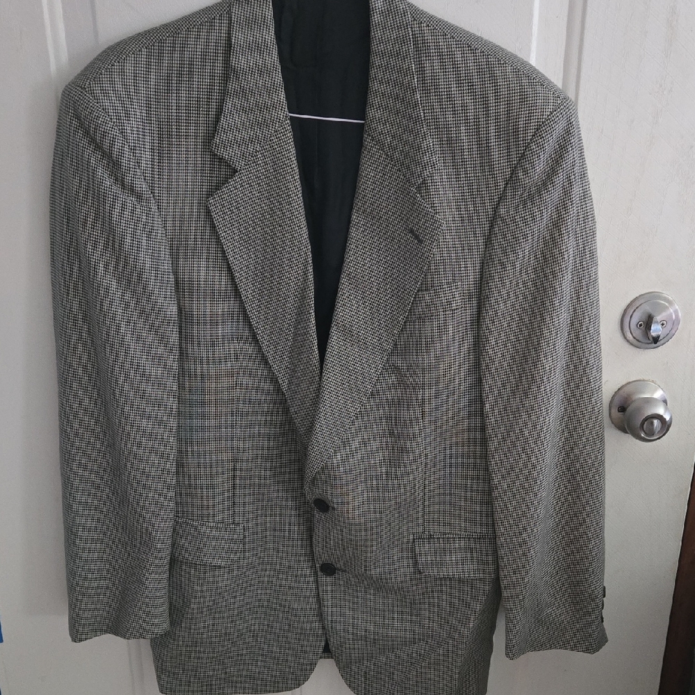 Wool Cavelli Gray Men's Blazer